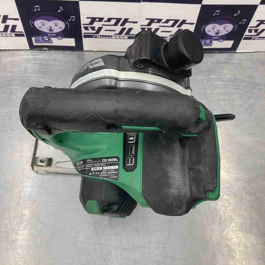 ★ハイコーキ(HIKOKI ※旧:日立工機) コードレスチップソーカッター CD18DBL(NN)【藤沢店】