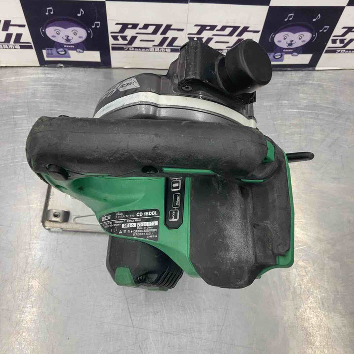 ★ハイコーキ(HIKOKI ※旧:日立工機) コードレスチップソーカッター CD18DBL(NN)【藤沢店】