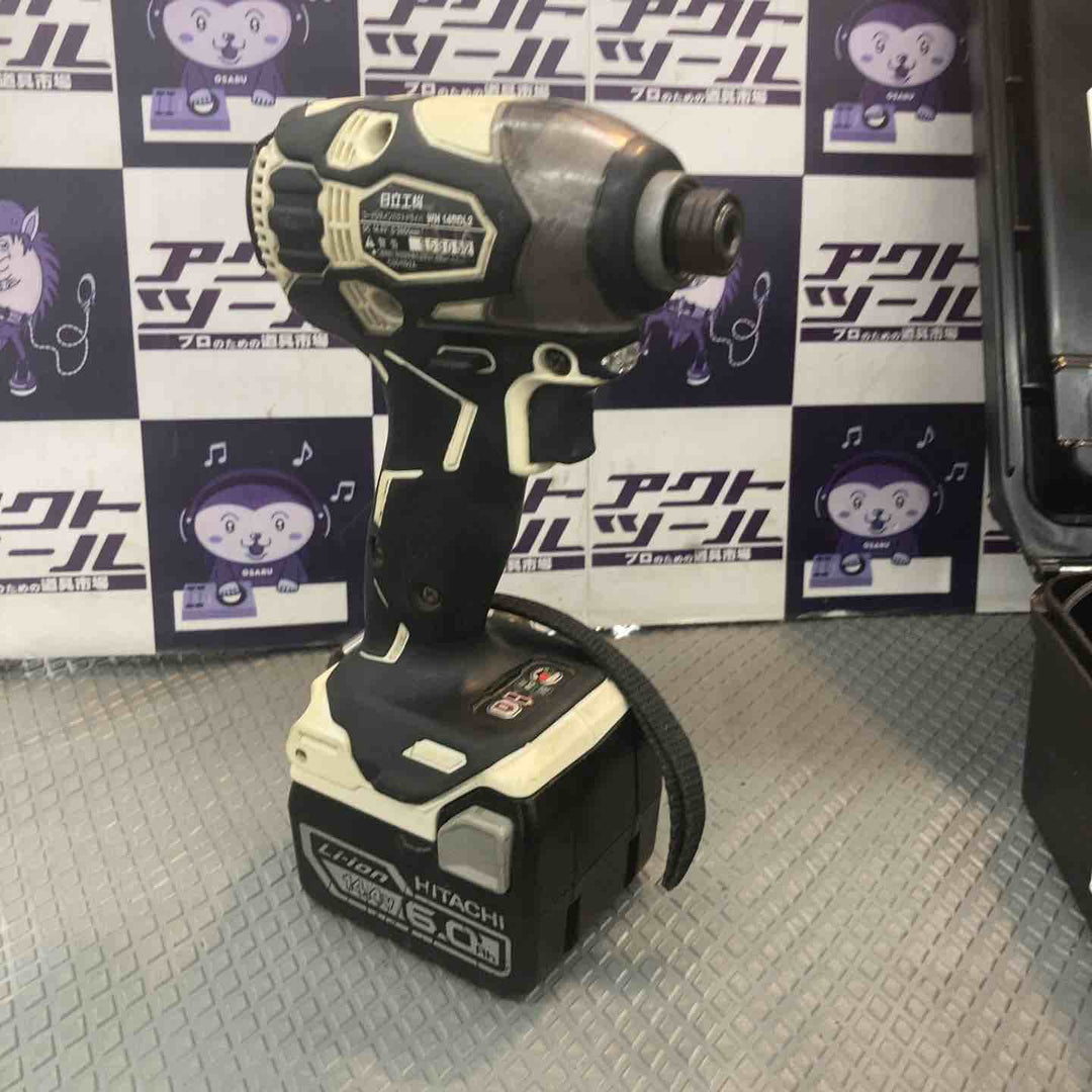 ★ハイコーキ(HIKOKI ※旧:日立工機) コードレスインパクトドライバー WH14DDL(2LSCK)(S)【所沢店】