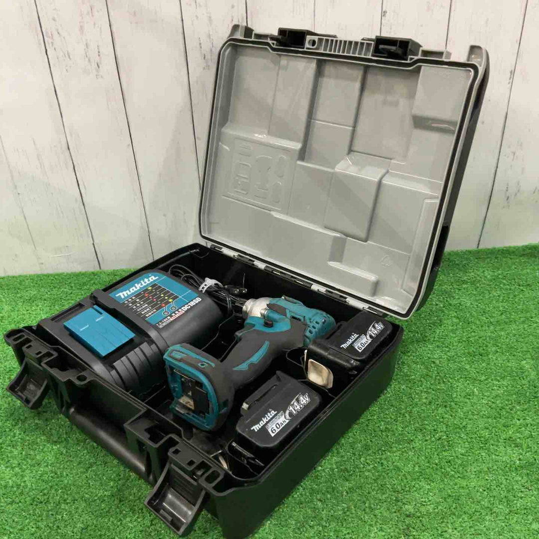 ★マキタ(makita) コードレスインパクトレンチ TW284DRGX 14.4V フルセット 動作確認済み【川口店】