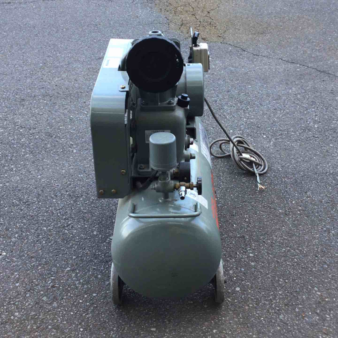 【店頭受取り限定/現状品】日立 ベビコン 0.75P-9.5CV エアコンプレッサー 0.75Kw/1馬力 三相・200V タンク容量：38L【八潮店】