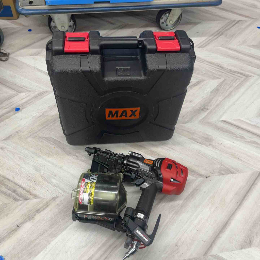 ☆マックス(MAX) 高圧エア釘打ち機 HN-90N6(D)-G【越谷店】 – アクト