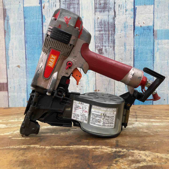 【中古品】☆マックス(MAX) 高圧エア釘打ち機 HN-65Z1 Zマーク・Cマーク接合金物用【柏店】