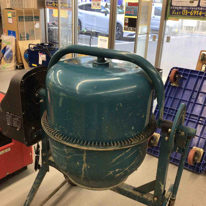 【シリ不明】 ミナト 小型 コンクリートミキサー MMX-50 かくはん機 【戸田店】