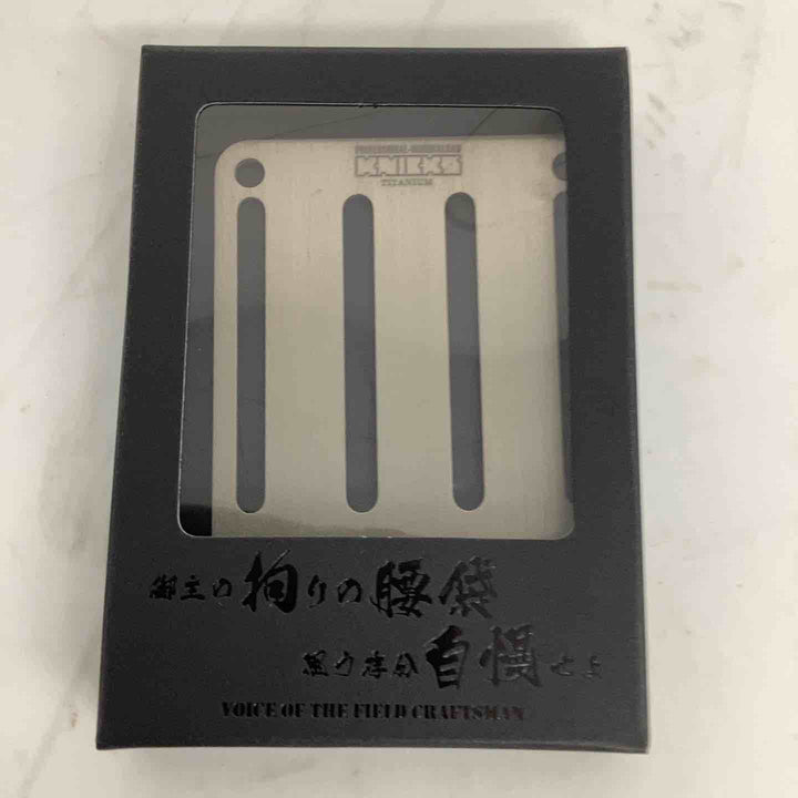 ◇ ニックス TIT-15HL チタンベルトループ ヘアライン仕上げ【狭山】