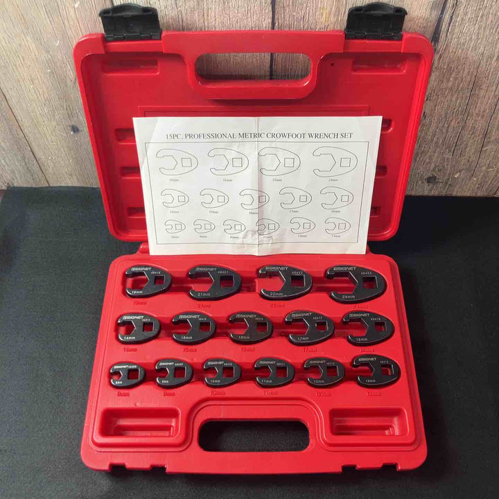 【中古品】 シグネット(SIGNET) 15PC クローフットレンチセット♯46905 【東大和店】