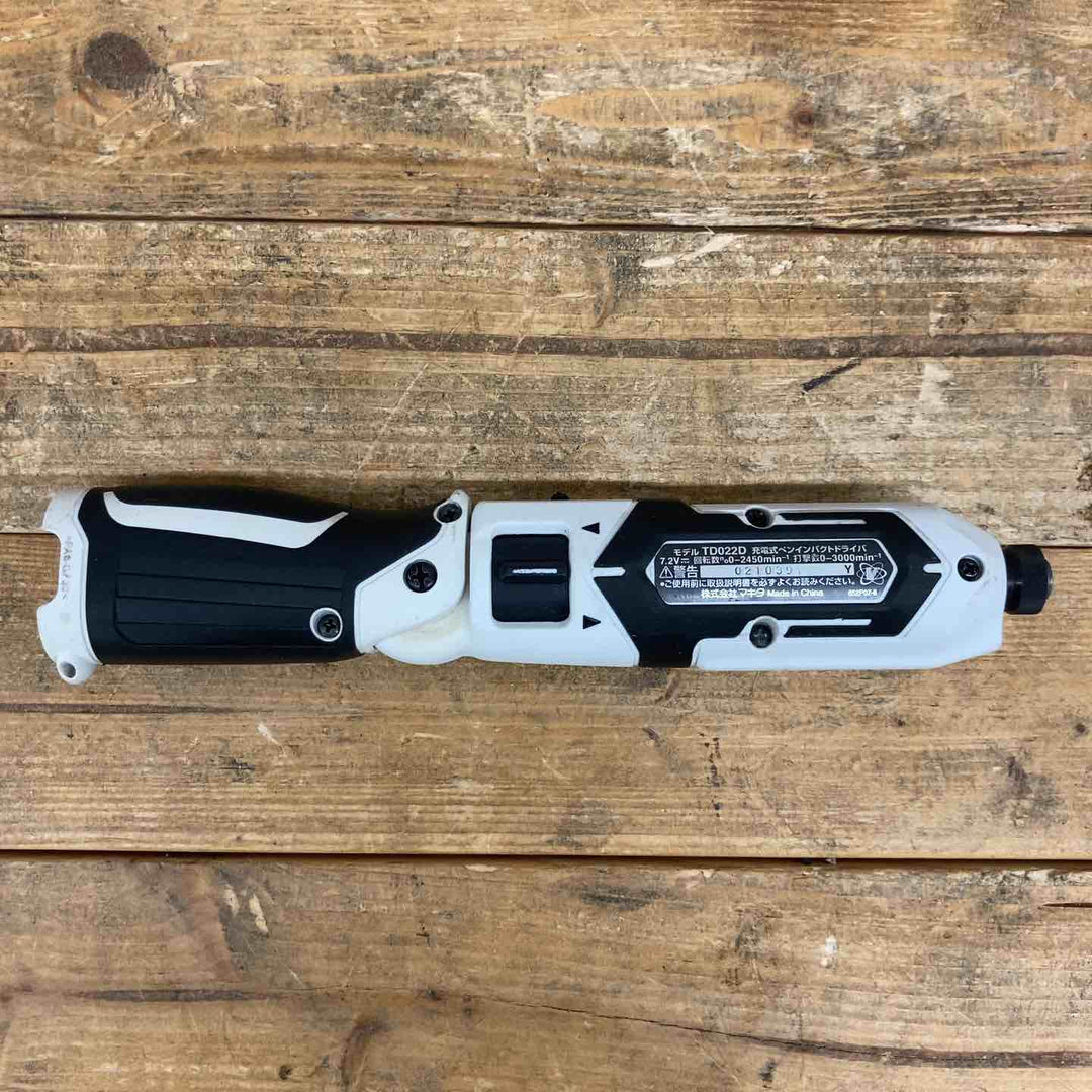 【中古品】 マキタ(makita) コードレスペンインパクトドライバー TD022DZW 7.2V インパクト 電工 【東大和店】