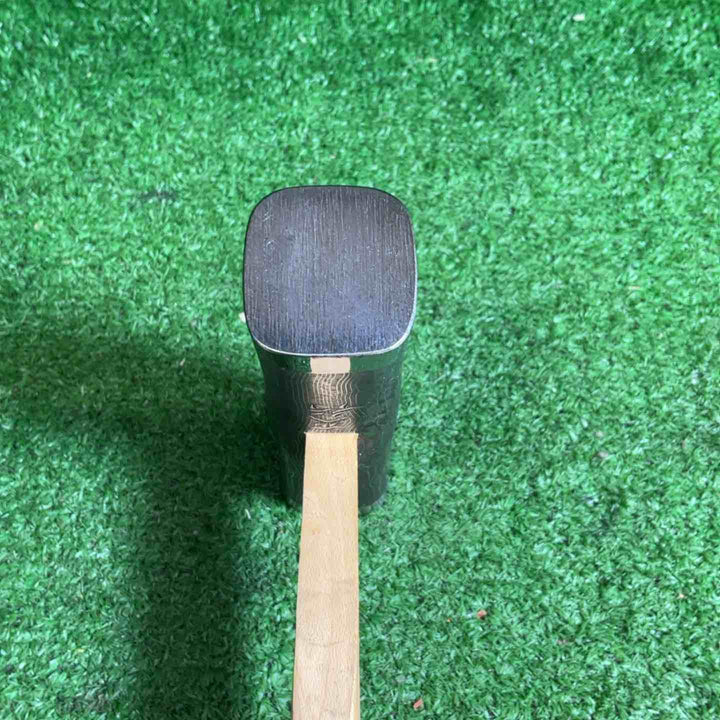 道心斎正行 玄翁  四角 鋼付 黒木目 150匁 グミ柄 中古品【藤沢店】