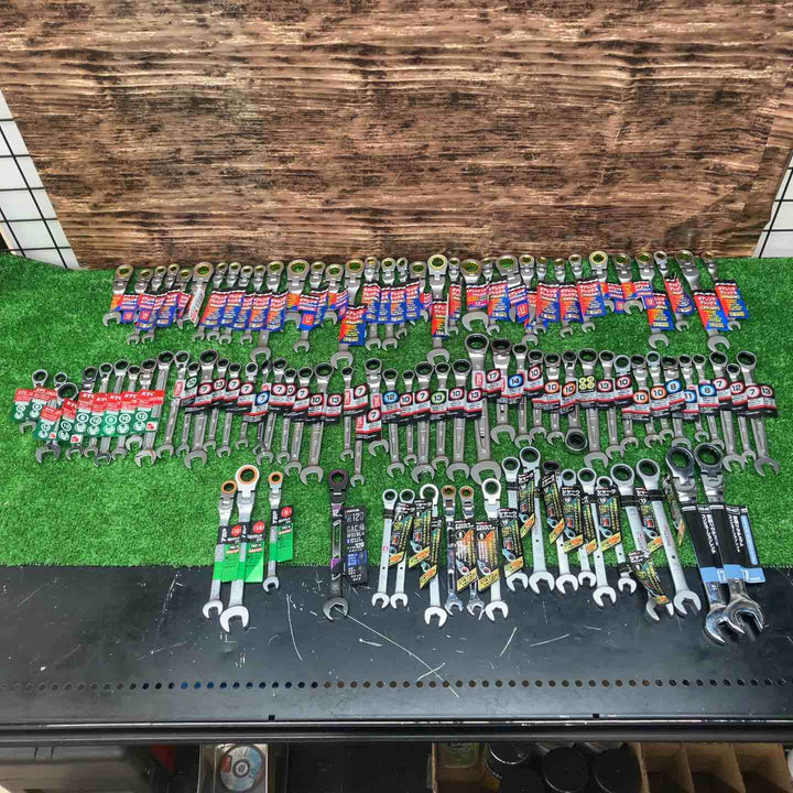 未使用品 ギアレンチ まとめ売り② KTC スーパーツール TONE等 サイズ複数 100個セット！【川越店】