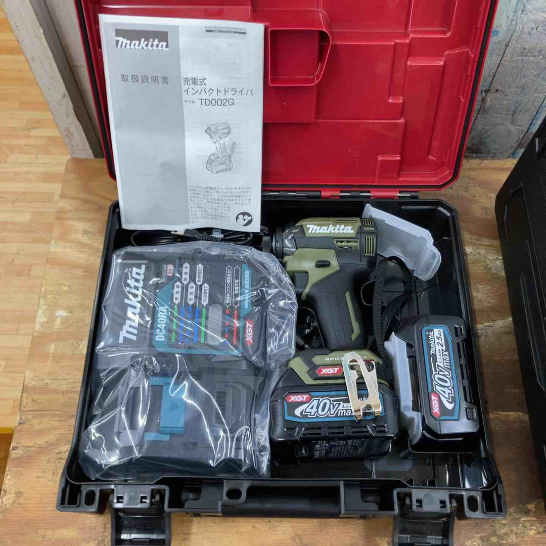 【未使用品】★マキタ(makita) コードレスインパクトドライバー TD002GRDXO 4台セット【柏店】