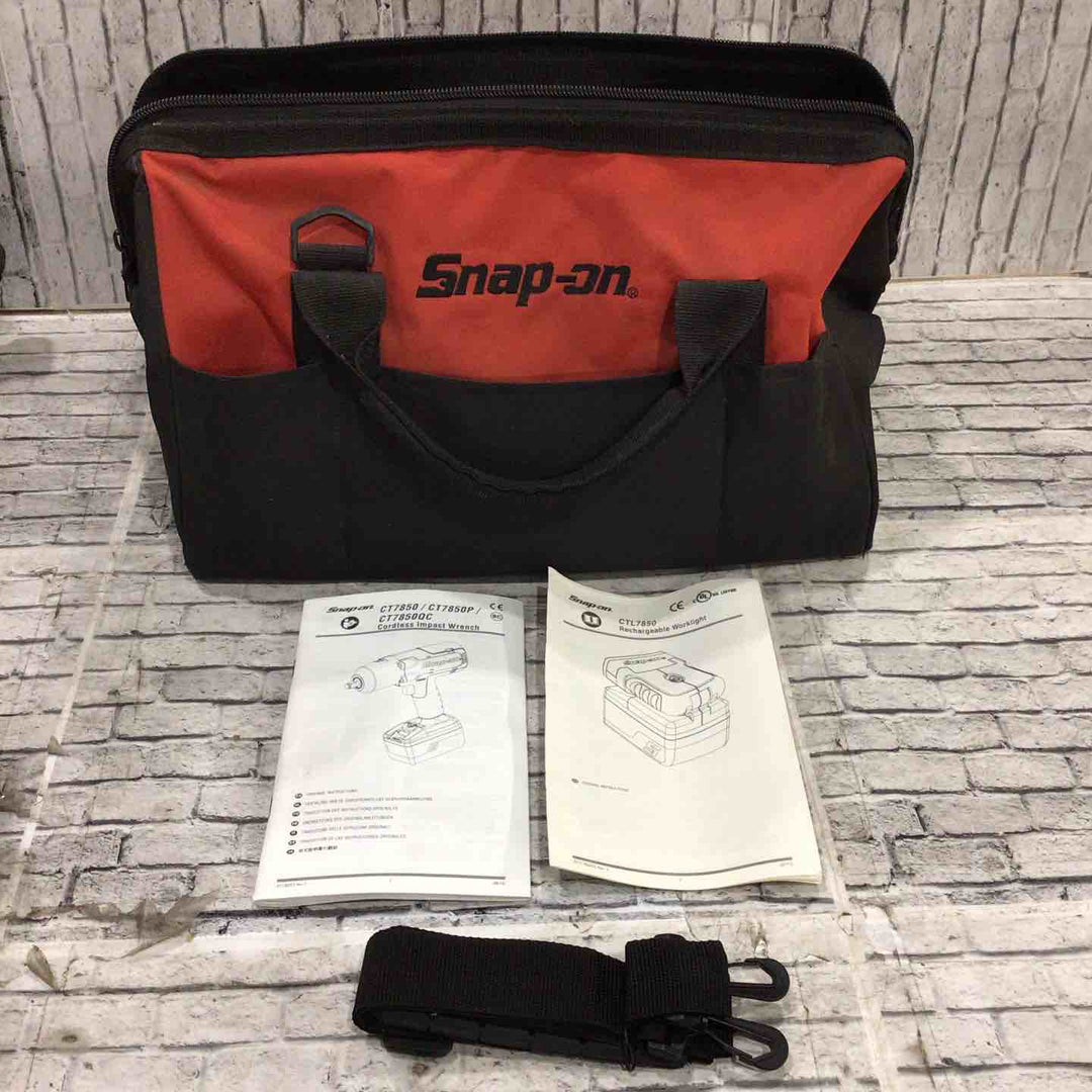 Snap-on 1/2コードレスインパクトレンチ CTJ7850 + コードレスワークライト2点 CTLED7850 CTL7850 【川口店】