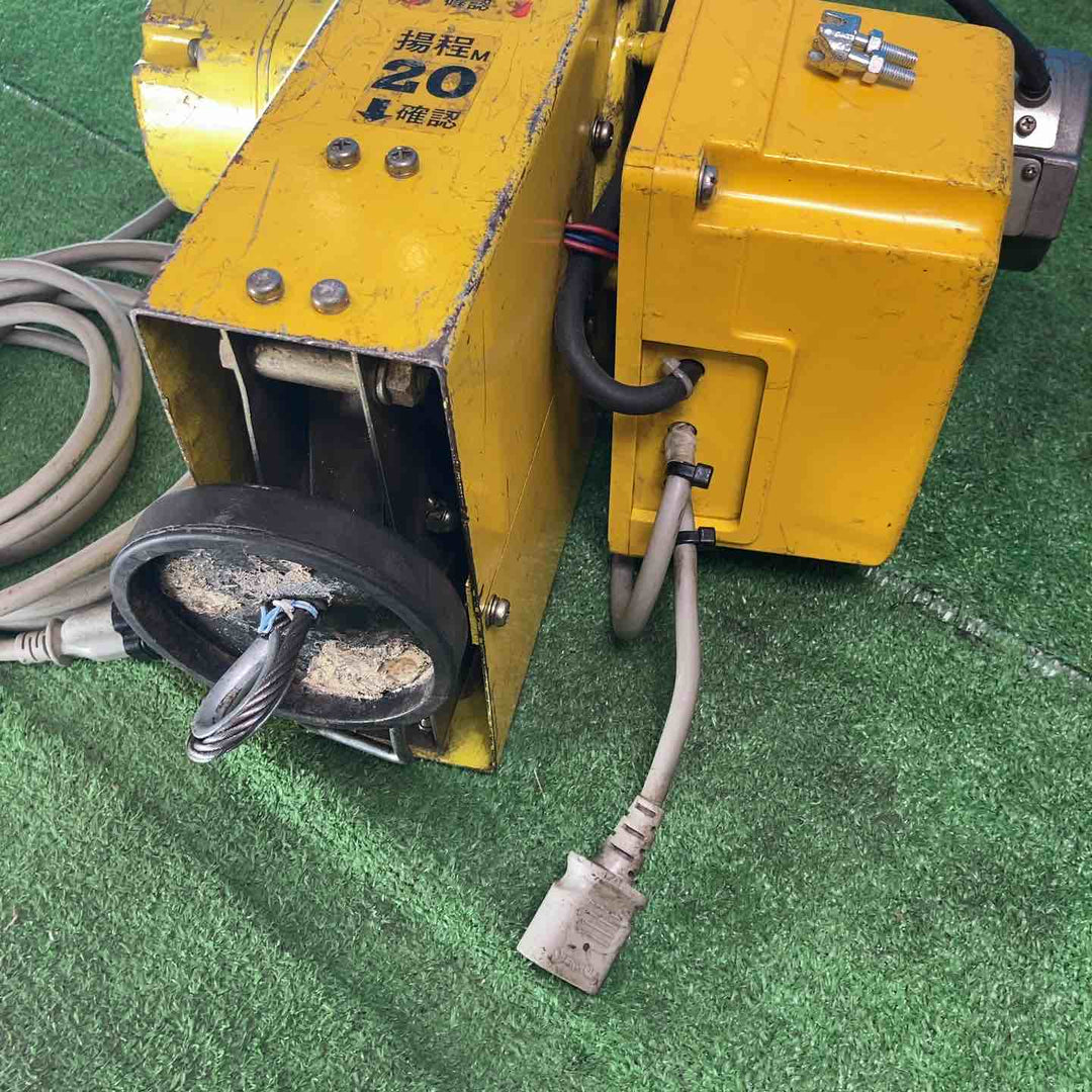 【ジャンク品】◇トーヨーコーケン(TKK) ベビーホイスト BH-400  電動ウインチ(ワイヤー)【岩槻店】