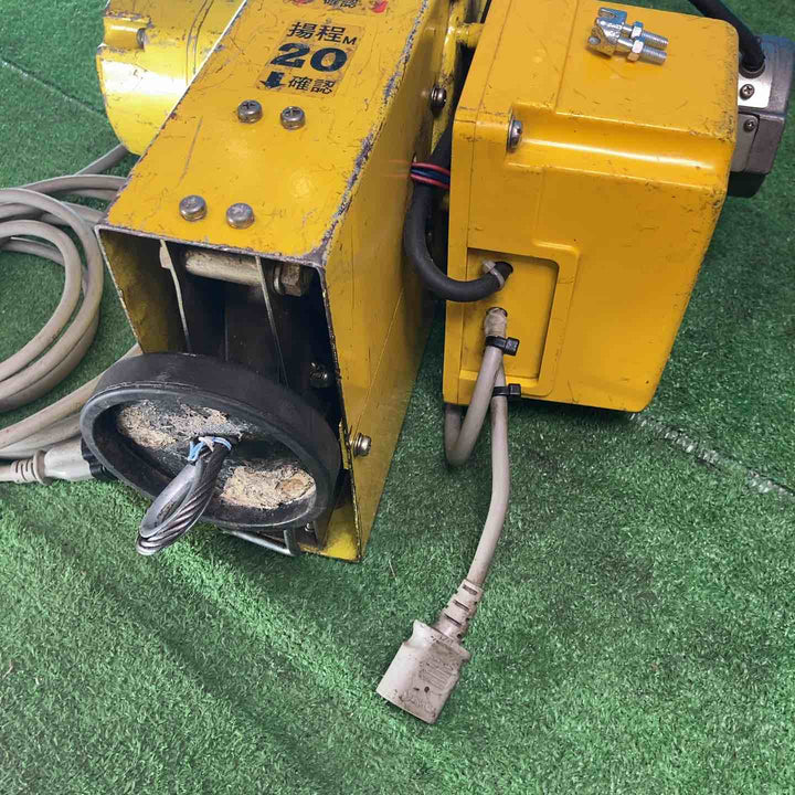 【ジャンク品】◇トーヨーコーケン(TKK) ベビーホイスト BH-400  電動ウインチ(ワイヤー)【岩槻店】