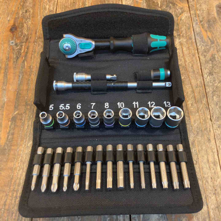 ◇ヴェラ(wera) Zyklop スピードラチェットレンチ 8000A 28点セット【所沢店】