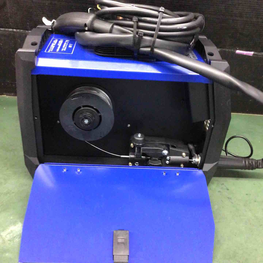 ▼HOMWELD 半自動溶接機MIG160 AC100V 1台両用 MMA・MIGインバータ アーク溶接機 DIY用【戸田店】