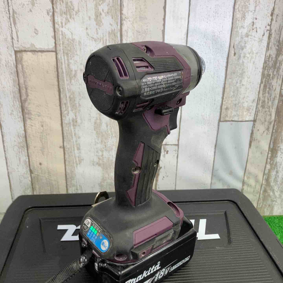 ★マキタ(makita) コードレスインパクトドライバー TD173DGXAP【町田店】