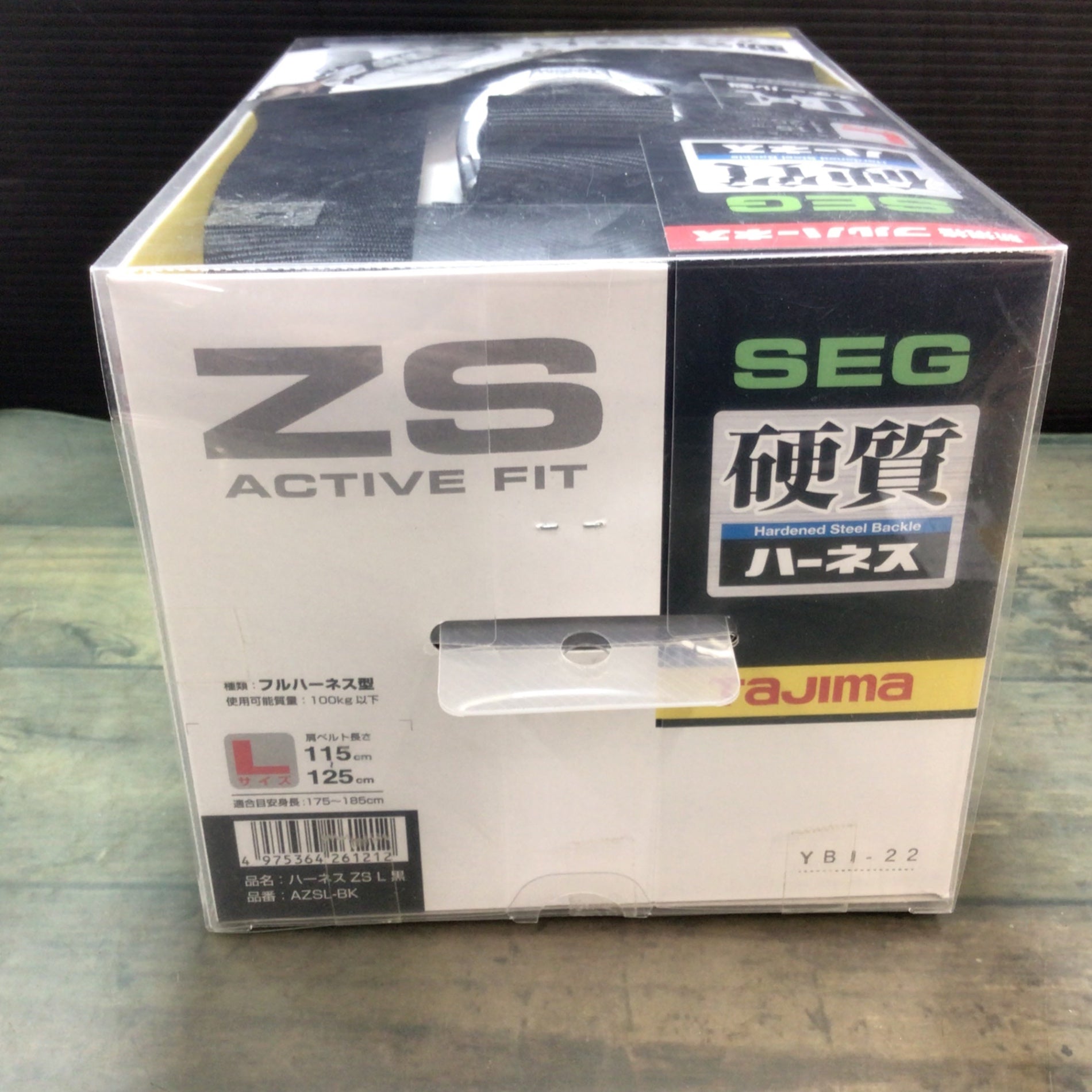 未使用】□タジマ(Tajima) ハーネスZS 黒 Lサイズ AZSL-BK【東大和店