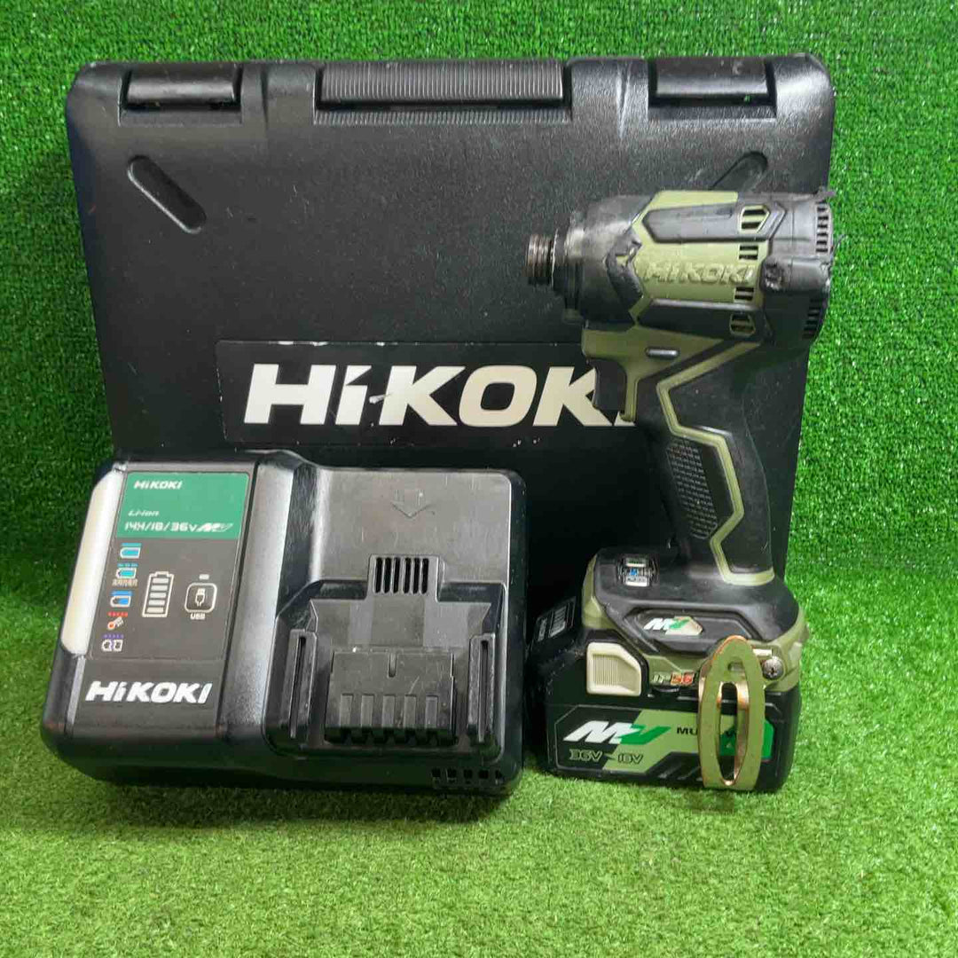 ハイコーキ(HIKOKI ※旧:日立工機) コードレスインパクトドライバー WH36DC(2XPSZ)(G)【藤沢店】