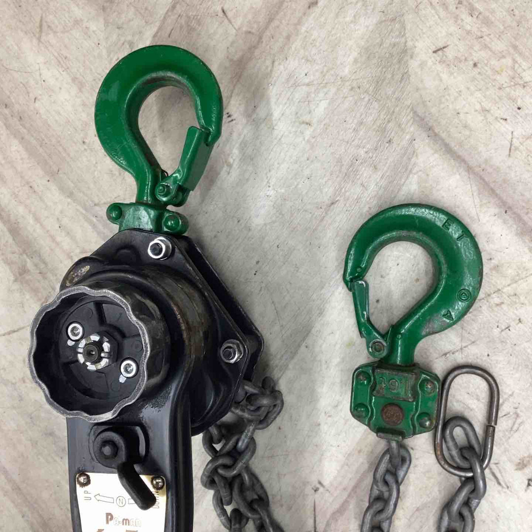 pa-man チェンプラー チェーンブロック1.6t 荷締機 AZ-160【越谷店】