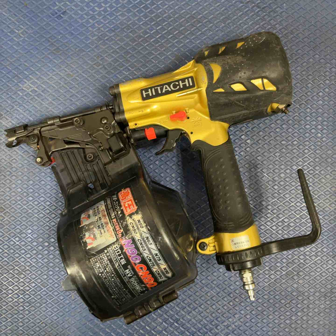 ★ハイコーキ(HIKOKI ※旧:日立工機) 高圧エア釘打ち機 NV90HMC【草加店】
