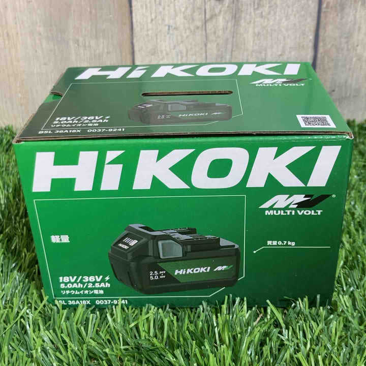★ハイコーキ(HIKOKI ※旧:日立工機) リチウムイオンバッテリー 36V/2.5Ah BSL36A18X【戸田店】