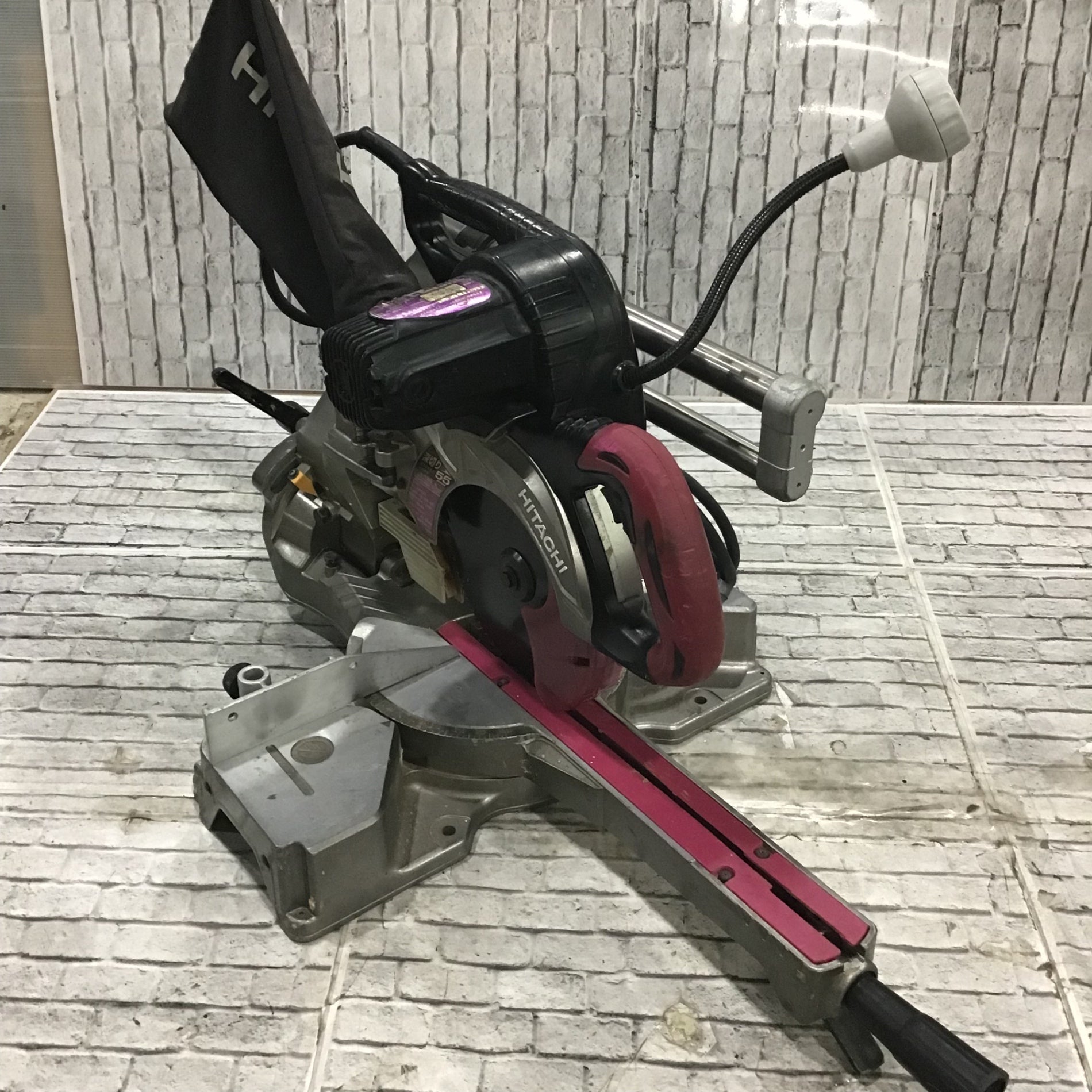 ☆ハイコーキ(HIKOKI ※旧:日立工機) 卓上スライド丸のこ C6RSHC【川口