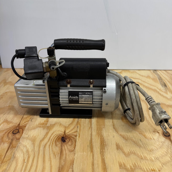 【中古品】アサダ(ASADA) 真空ポンプ WV210 1.8CFM Eco【電材館越谷店】
