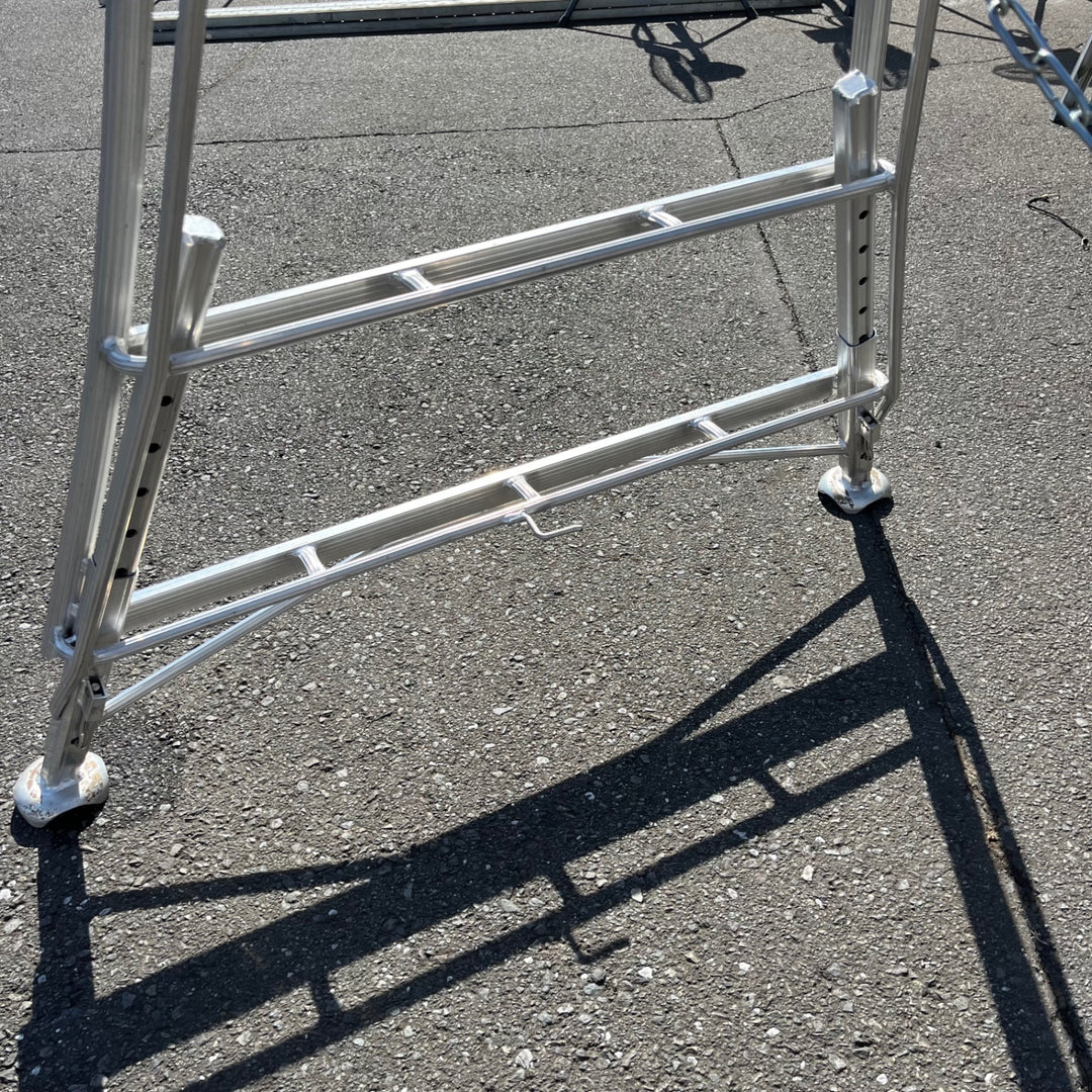 【中古品/店頭受取り限定】ハラックス アルミ三脚脚立 ピン式3本伸縮タイプ アルステップ 2.4m (AMP-8)【東大和店】