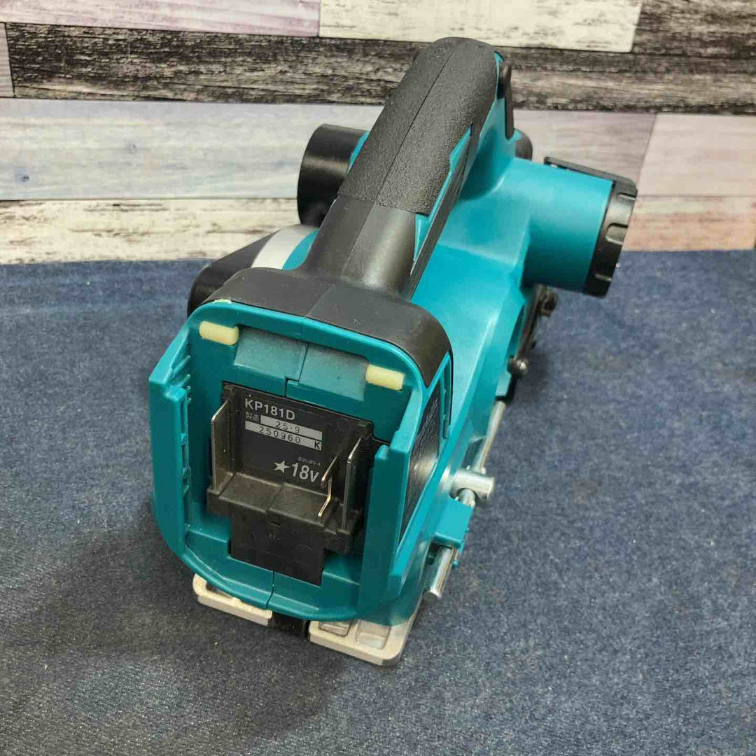 ★マキタ(makita) 82mmコードレスカンナ KP181DZ【八潮店】