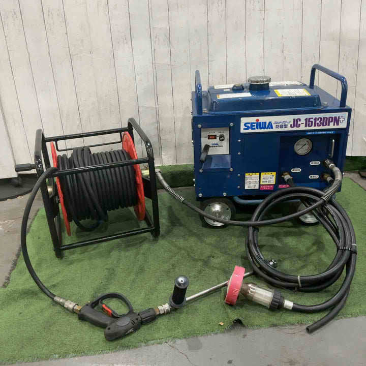【店頭受取り限定】★精和産業(SEIWA) エンジン高圧洗浄機 JC-1513DPN+ 動作確認済【川口店】