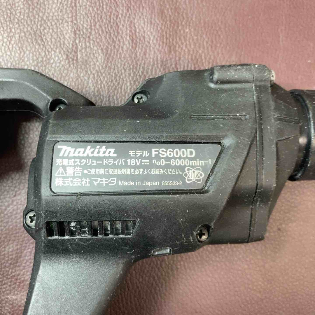 【中古品】 マキタ(makita) 18V コードレススクリュードライバー FS600DZ 本体のみ 【東大和店】
