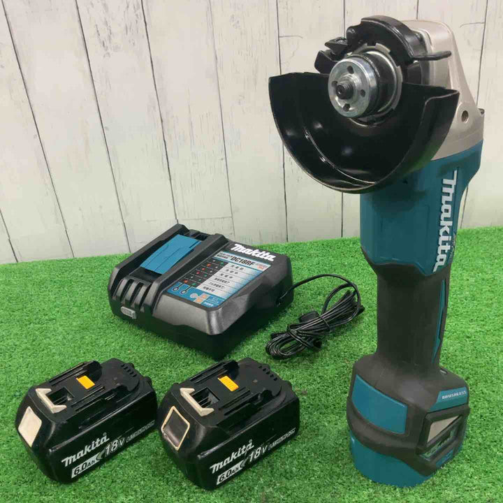 【中古品】マキタ makita 100mm 18V コードレスディスクグラインダ GA412DRGX ケース無し【八潮店】