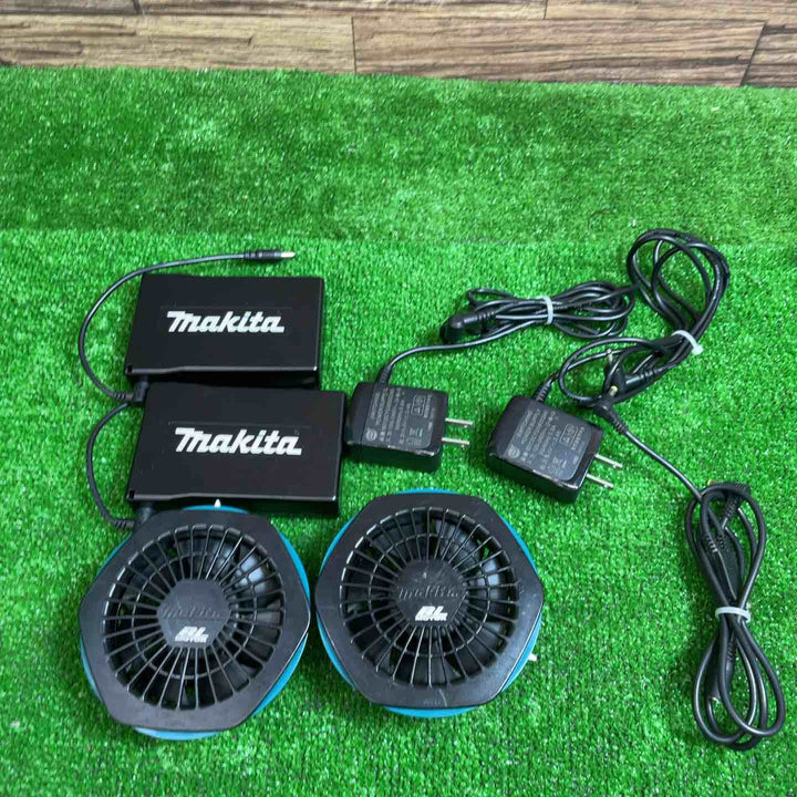 マキタ(makita) 充電式ファンジャケット専用バッテリ BL07150B バッテリー×2、ファンケーブルセット【桶川店】