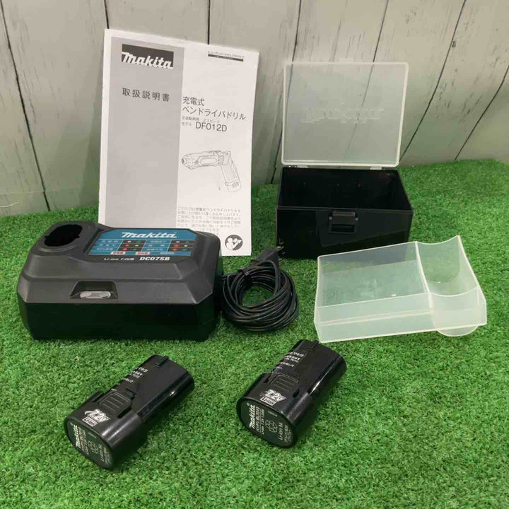 ★マキタ(makita) コードレスドリルドライバー DF012DSHXB 7.2V 動作確認済【川口店】