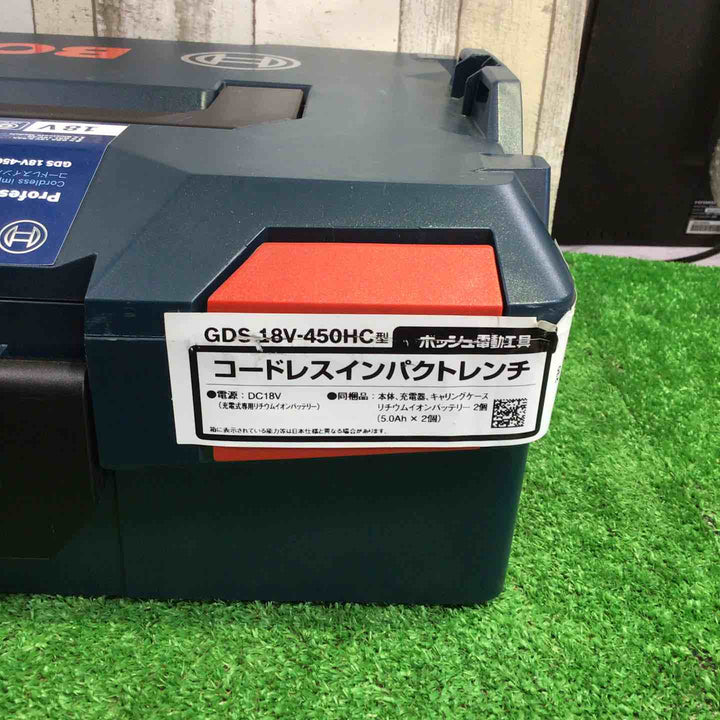ボッシュ(BOSCH) 18Vコードレスインパクトレンチ GDS18V-450HC【町田店】