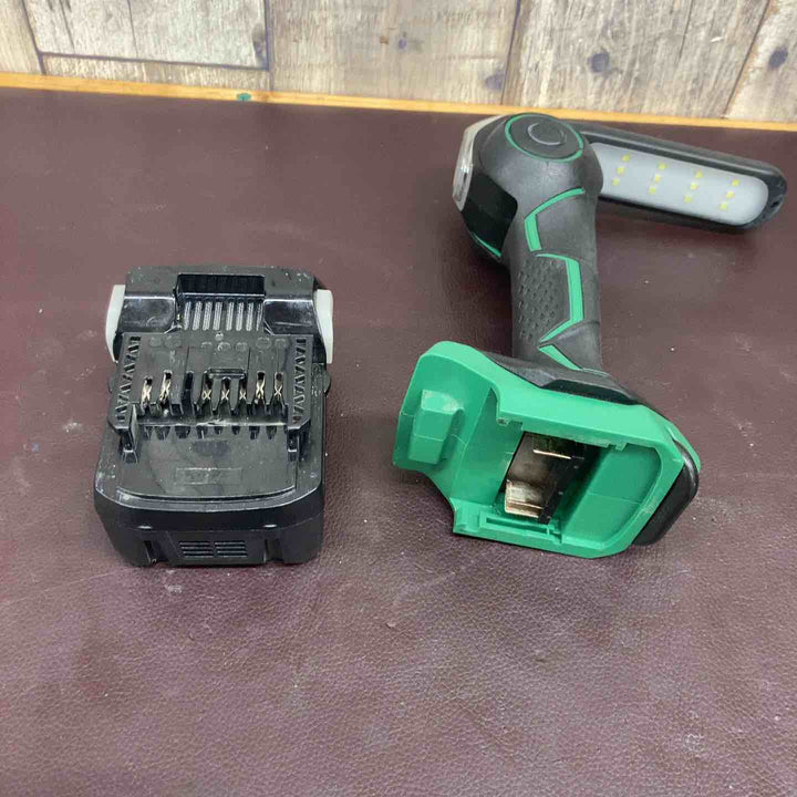 【中古品】 ハイコーキ(HiKOKI※旧日立) 18Vまとめ ディスクグラインダー ライト G18DSL2 UB18DJL バッテリー1個付属【東大和店】