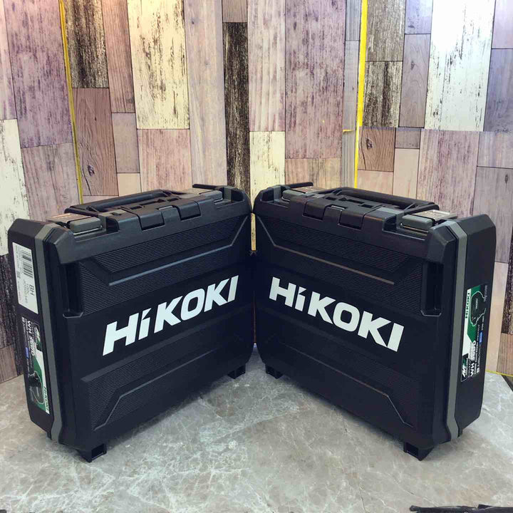 【未使用 2台セット】ハイコーキ Hikoki 36V コードレスインパクトドライバ ストロングブラック WH36DD(2XHBSZ) 【八潮店】