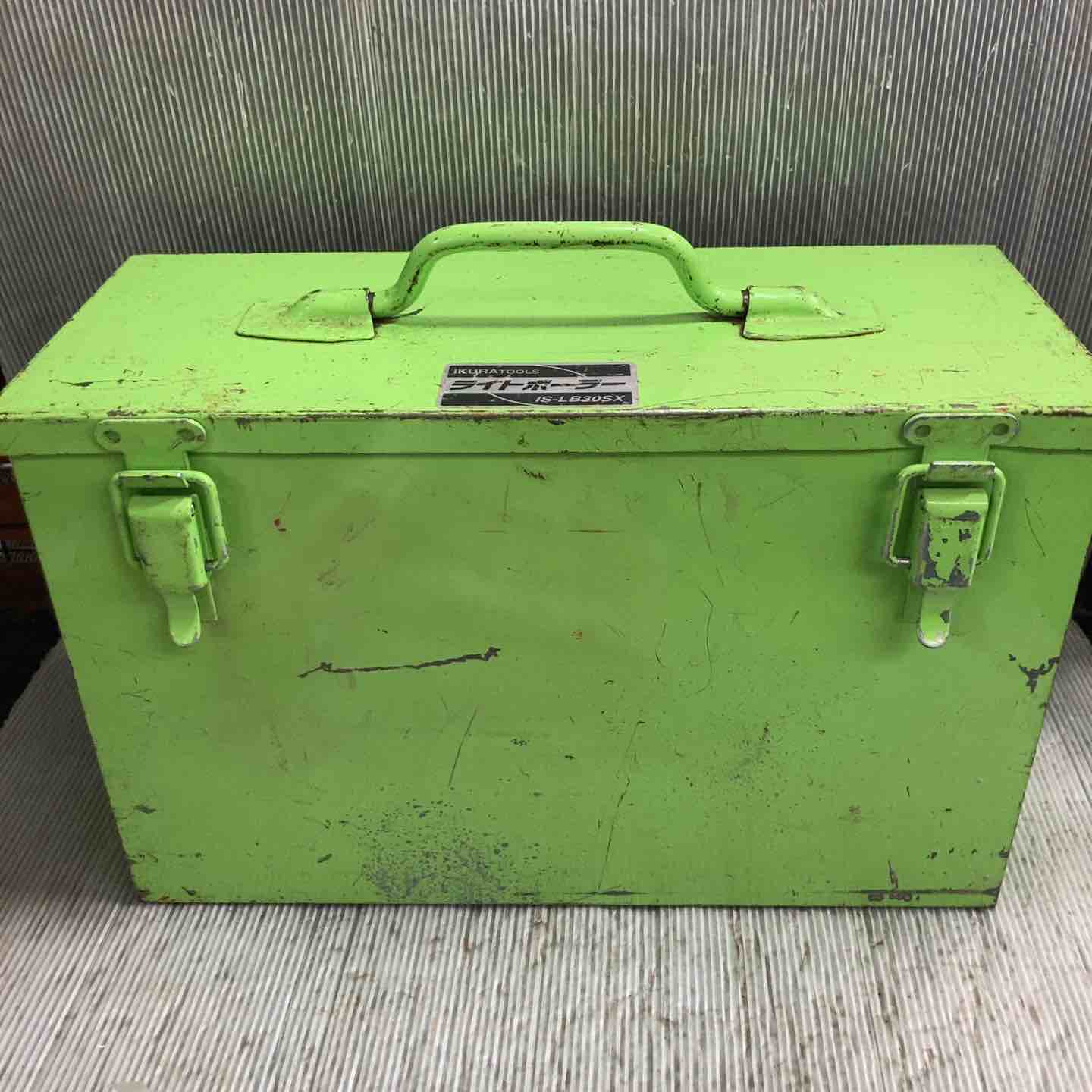 中古】育良精機(イクラ/IKURA) 小型ハンディタイプ磁気ボール盤 ライト