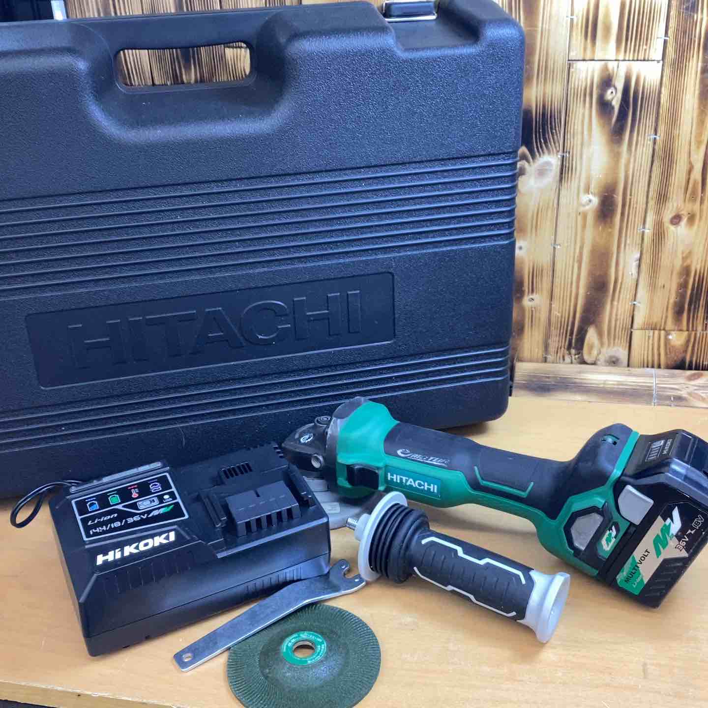 ☆ハイコーキ(HIKOKI ※旧:日立工機) 100mmコードレスディスク