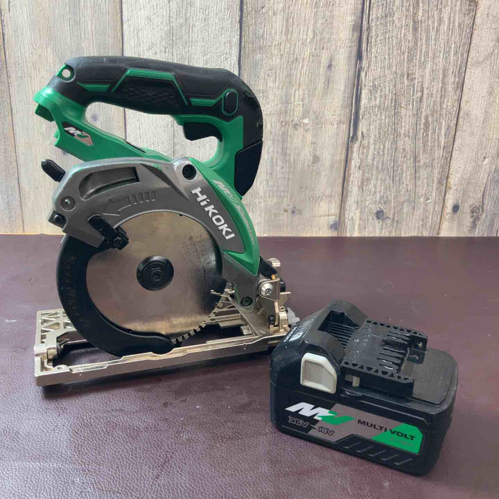 【中古品】 ハイコーキ(HIKOKI ※旧:日立工機) 36V 125mm コードレス丸のこ C3605DA(NN) マルノコ 【東大和店】
