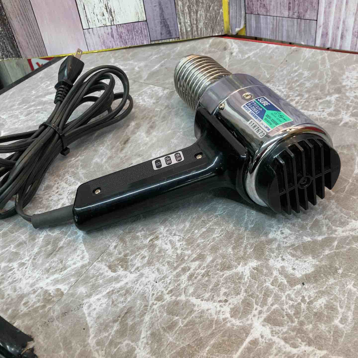 ヘアドライヤー PJ-206A1 1000W 楽天市場】石崎電機製作所 プラジェット PJ-206A1 ＜ハンディタイプ