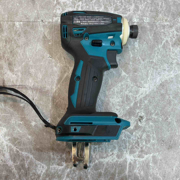 ★マキタ(makita) コードレスインパクトドライバー TD172DZ【八潮店】