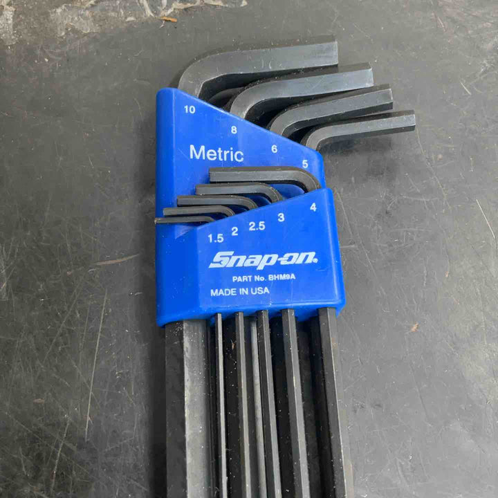 ◇Snap-on スナップオン ミリサイズL型ボールヘックスレンチセット BHM9A【草加店】