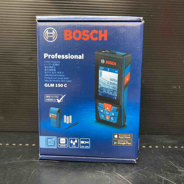 ◇ボッシュ(BOSCH) データ転送レーザー距離計 GLM150C【川越店】