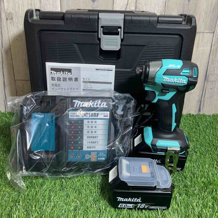 ★マキタ(makita) 18Vコードレスインパクトドライバ TD173DGXTB ターコイズブルー【戸田店】