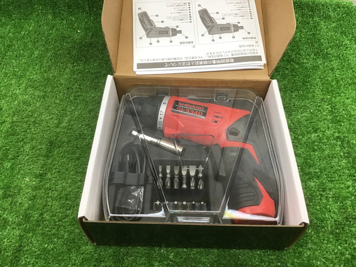 信濃機販　SHINANO　 コードレススクリュードライバ　SI-334D【富山店】♪A