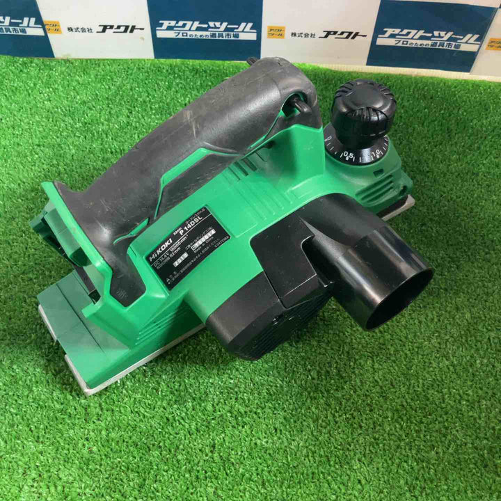 HiKOKI(旧日立工機) 14.4V コードレスかんな 充電式 刃幅82mm 蓄電池・充電器別売り P14DSL(NN)本体のみ【草加店】