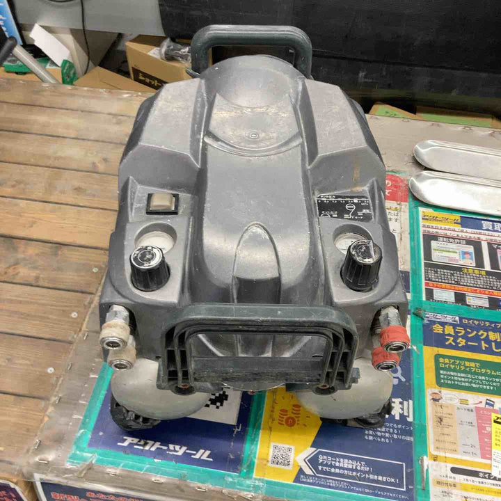 ★ハイコーキ(HIKOKI ※旧:日立工機) エアコンプレッサー EC1430H2 エア充填時間約5分 稼働音大 外装割れあり【戸田店】