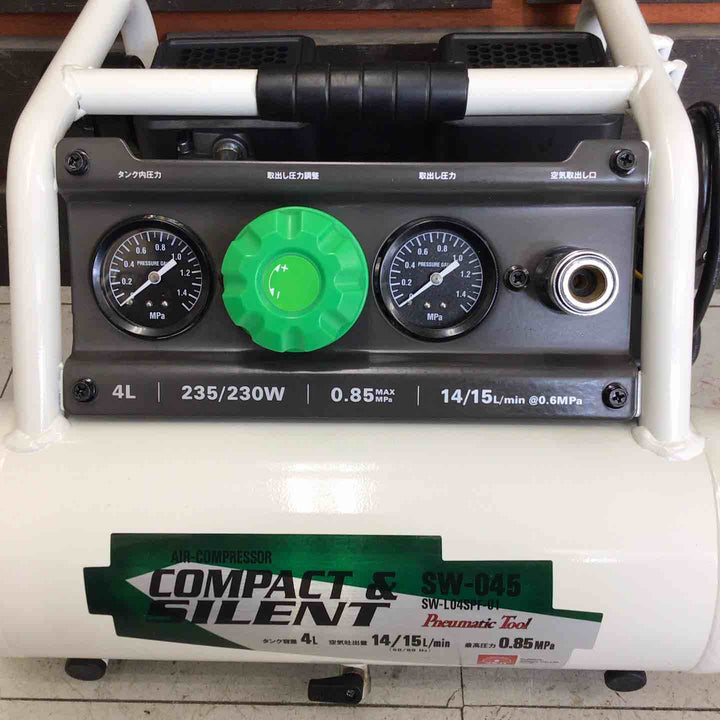 【中古品】 SK11 エアコンプレッサSW-045 SW-L04SPF-01 【鴻巣店】