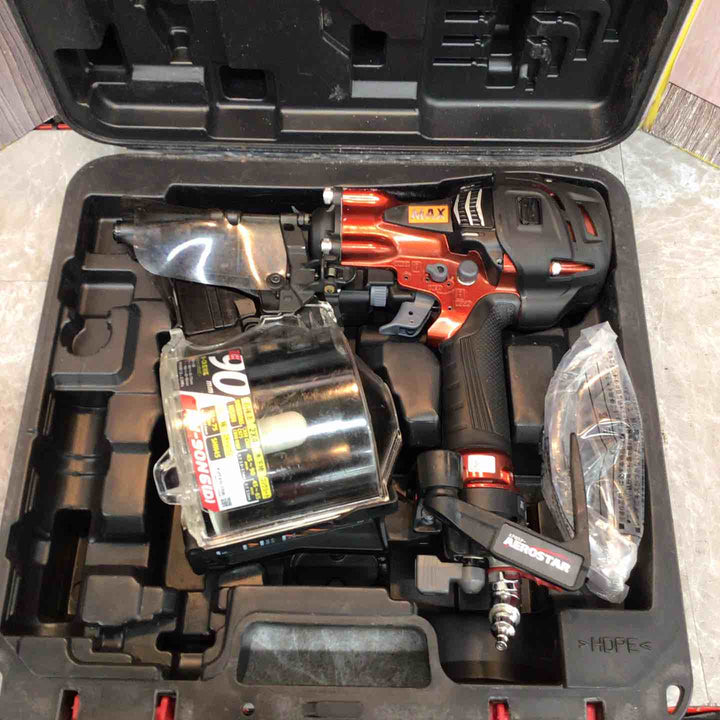 ★マックス(MAX) 高圧エア釘打ち機 HN-90N6(D)-R【八潮店】